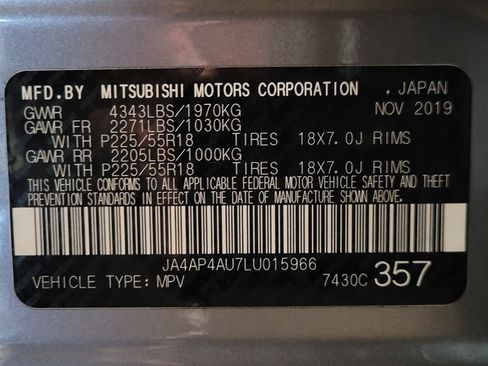Used 2020 Mitsubishi Outlander Sport SE FWD image 33