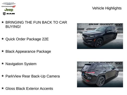 New 2025 Jeep Grand Cherokee Limited w/ Black Appearance Package image 2