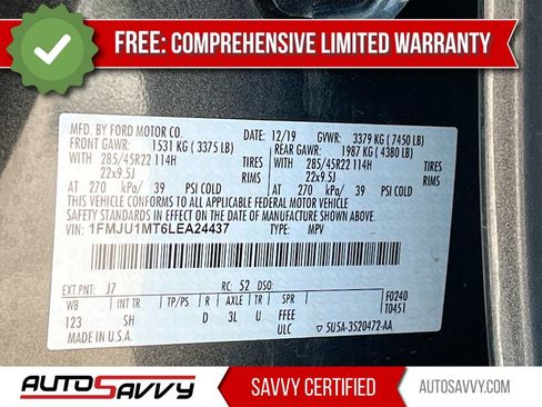Used 2020 Ford Expedition Platinum AWD/4WD image 35