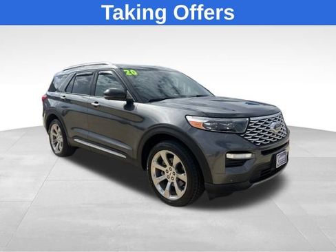 Used 2020 Ford Explorer Platinum w/ Premium Technology Package image 1