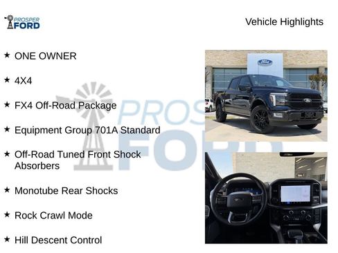 Used 2024 Ford F150 Platinum w/ FX4 Off-Road Package AWD/4WD image 5