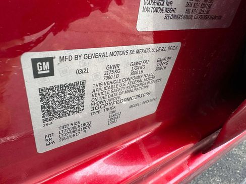 Used 2021 Chevrolet Silverado 1500 LT Trail Boss w/ Convenience Package II image 35