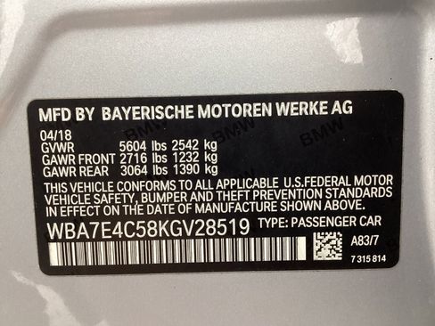 Used 2019 BMW 740i xDrive image 51