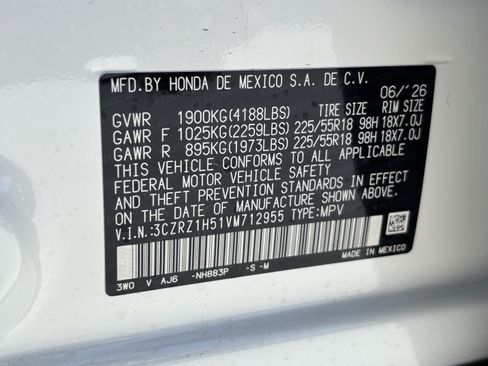 New 2027 Honda HR-V Sport image 19