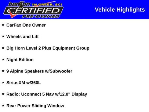 Used 2025 RAM 2500 Big Horn AWD/4WD image 2