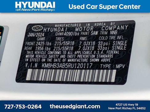 Certified 2024 Hyundai Kona SEL FWD image 37