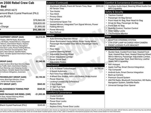 Used 2023 RAM 2500 Rebel w/ Level 1 Equipment Group image 39