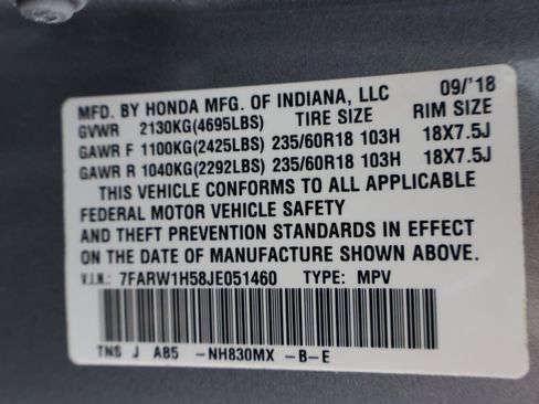 Used 2018 Honda CR-V EX image 36