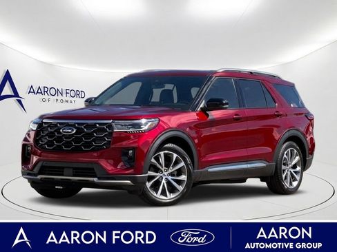 Used 2025 Ford Explorer Platinum w/ Ultimate Package RWD image 1