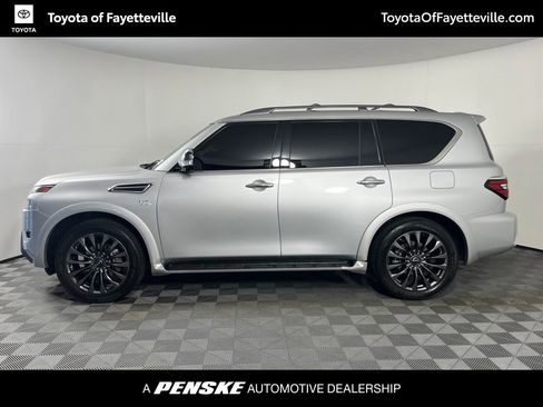 Used 2021 Nissan Armada Platinum w/ Captain's Chairs Package AWD/4WD image 2