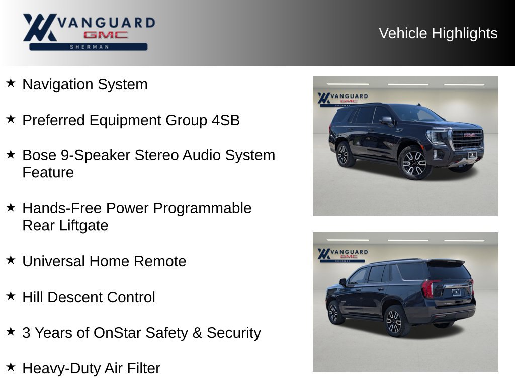 Used 2023 GMC Yukon AT4 w/ Technology Package AWD/4WD image 11