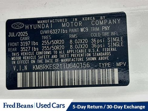 Used 2026 Hyundai Palisade Limited AWD/4WD image 42