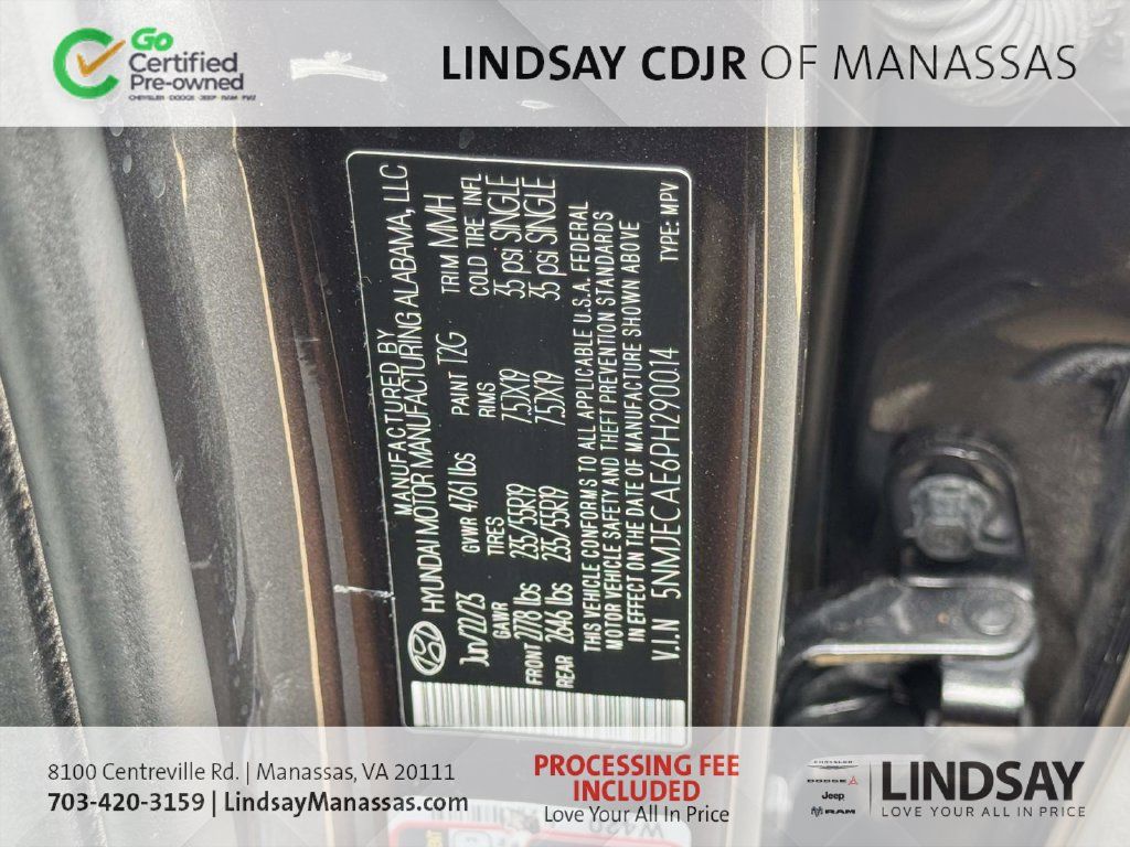 Used 2023 Hyundai Tucson Limited AWD/4WD image 33