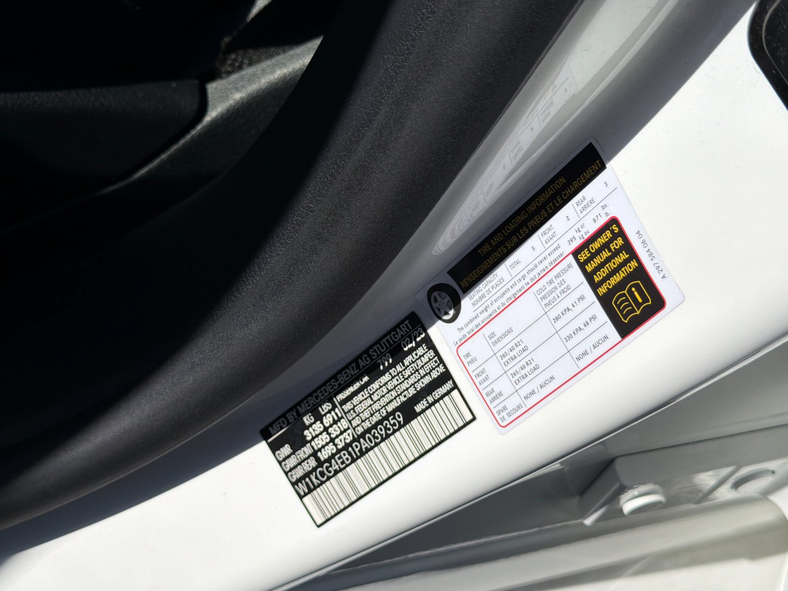 Used 2023 Mercedes-Benz EQS 580 4MATIC Sedan image 20