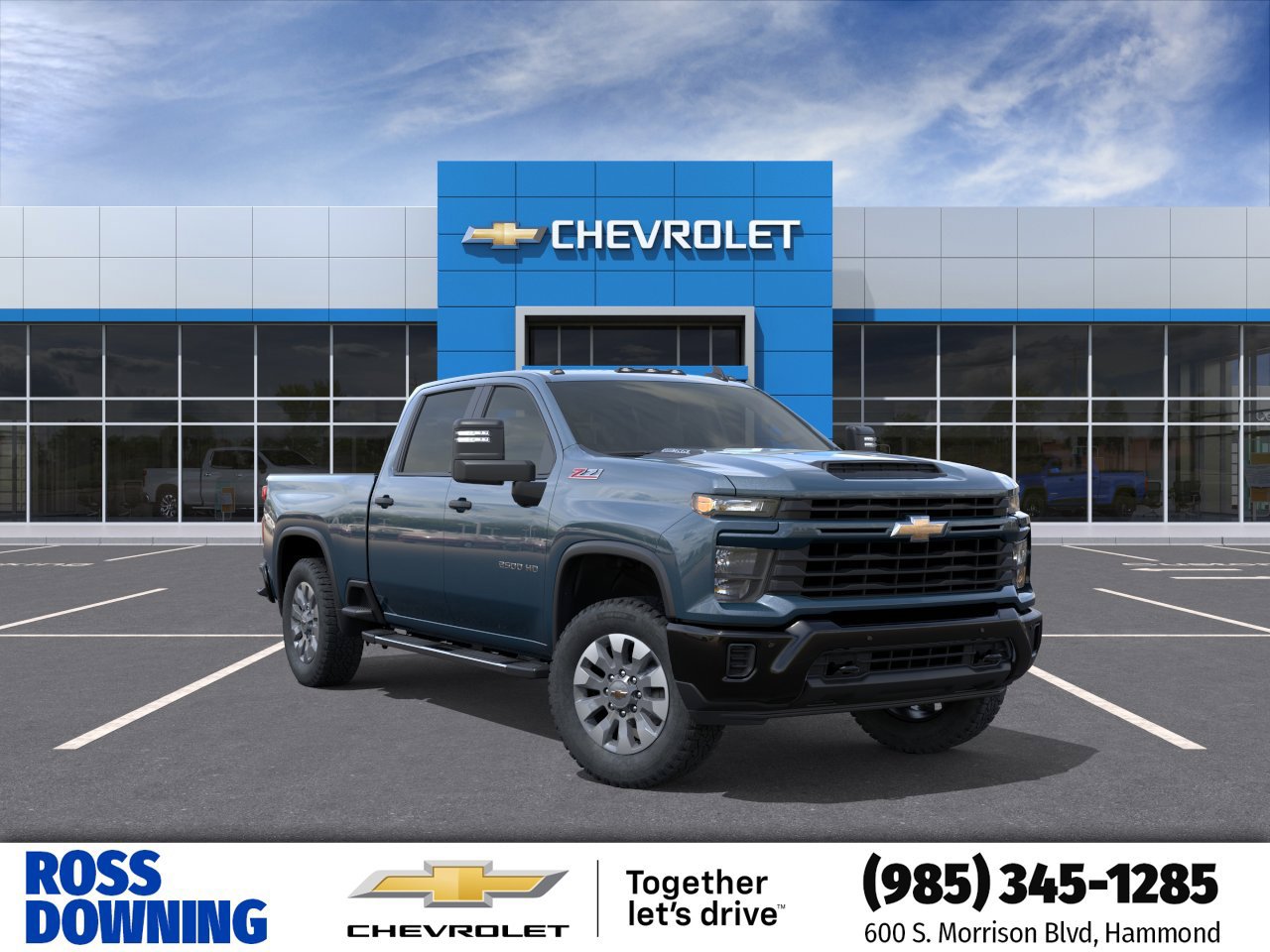 New 2026 Chevrolet Silverado 2500 Custom w/ Custom Value Package AWD/4WD image 1