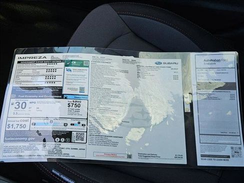 New 2025 Subaru Impreza 2.0i Sport image 16