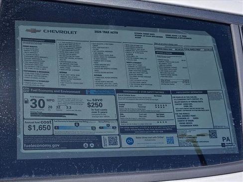 New 2026 Chevrolet Trax ACTIV w/ Sunroof Package FWD image 18