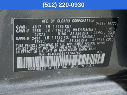 Certified 2026 Subaru Crosstrek 2.5i image 39