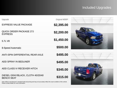 Used 2018 RAM 1500 Express w/ Express Value Package AWD/4WD image 4