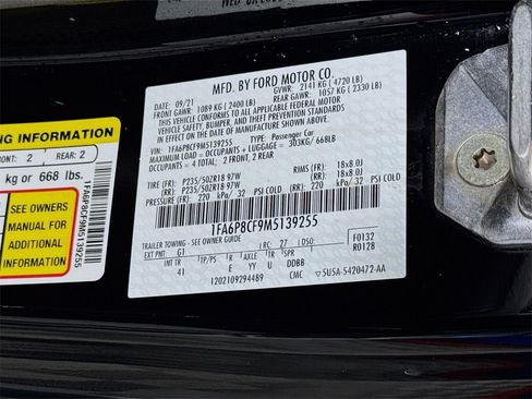 Used 2021 Ford Mustang GT Premium w/ Ford Safe & Smart Package image 31