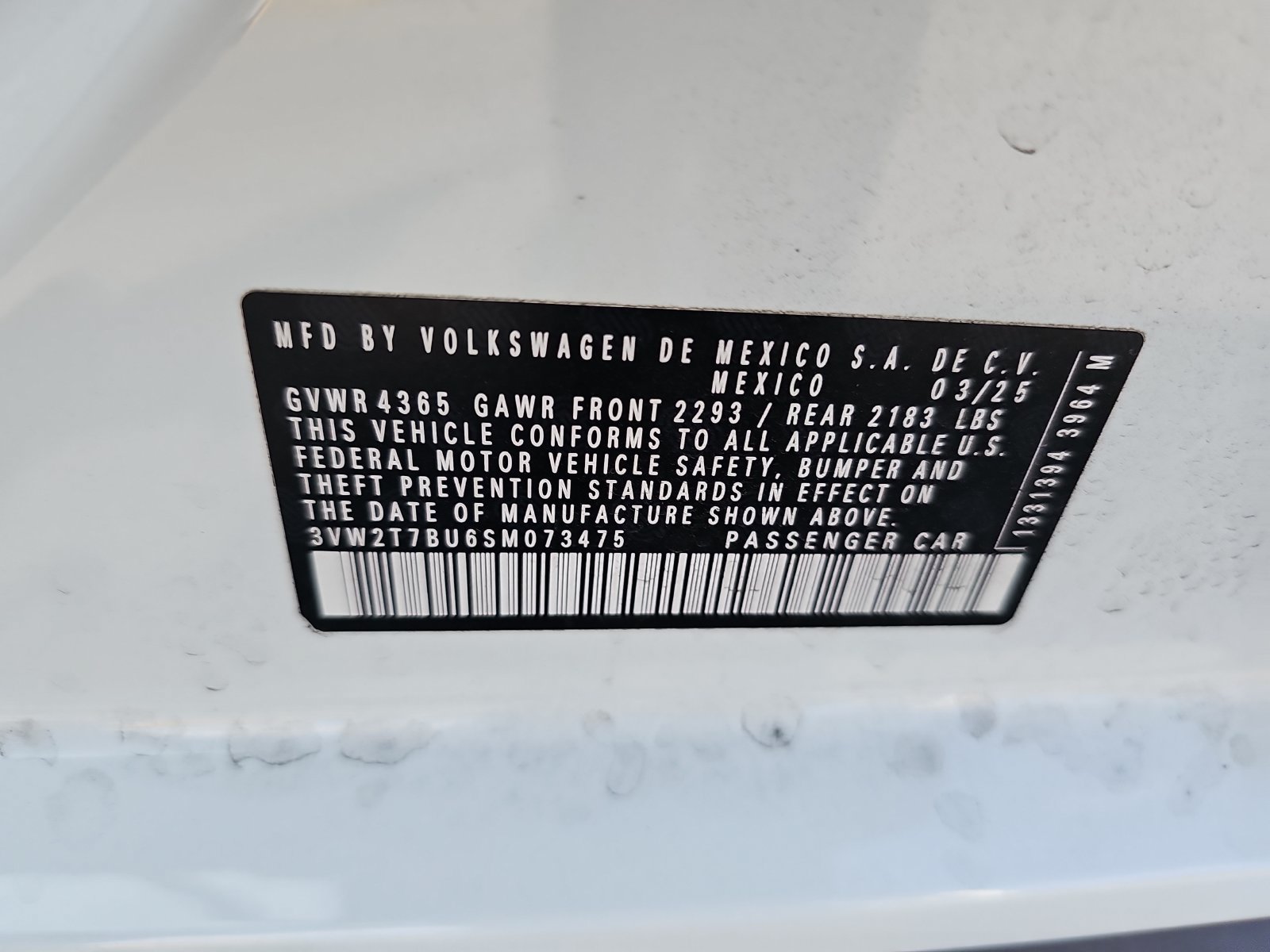 Used 2025 Volkswagen Jetta GLI Autobahn FWD image 9