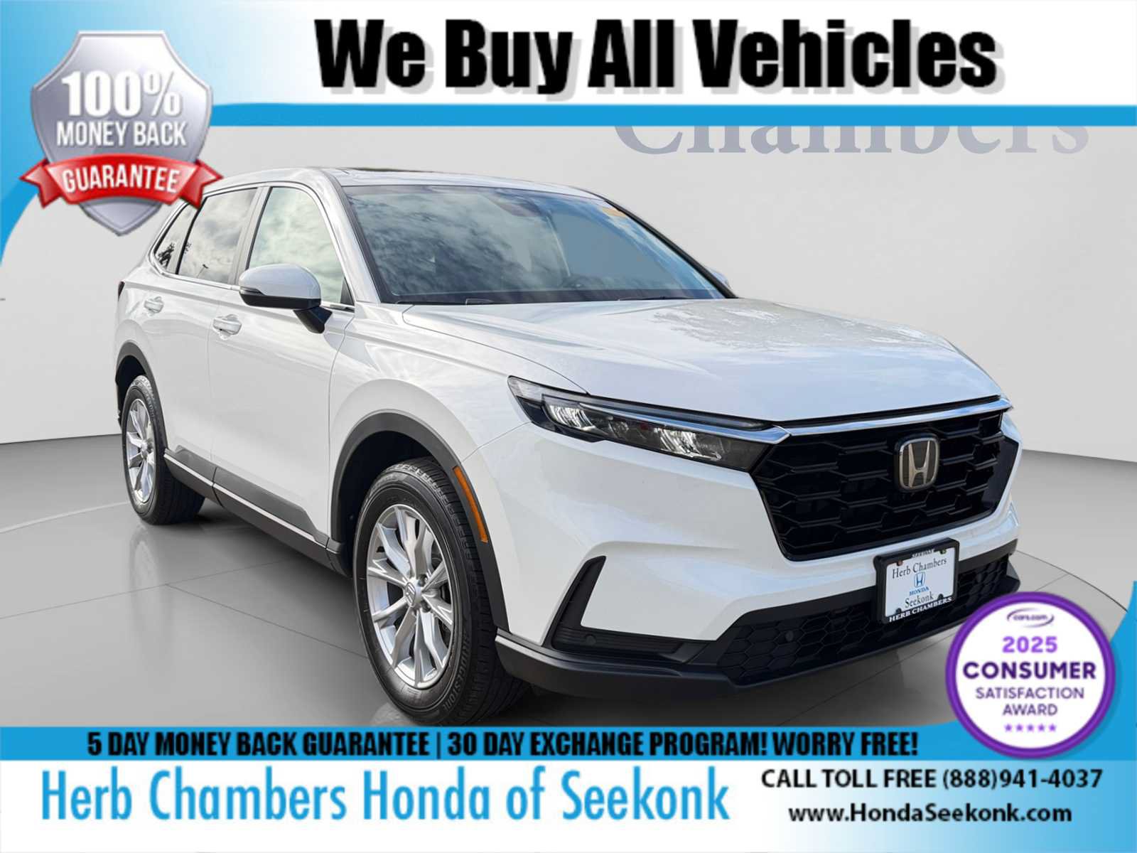 Used 2025 Honda CR-V EX-L image 1