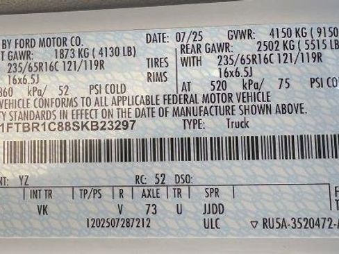 New 2025 Ford Transit 250 Base w/ Load Area Protection Package image 28