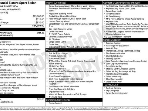 Used 2019 Hyundai Elantra Sport w/ Cargo Package image 3