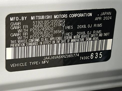 Used 2024 Mitsubishi Outlander SE AWD/4WD image 85