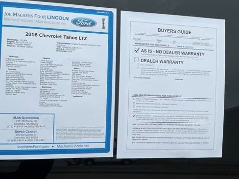 Used 2016 Chevrolet Tahoe LTZ image 11