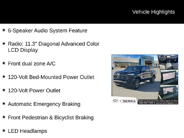 Used 2025 Chevrolet Colorado LT w/ LT Convenience Package AWD/4WD image 5