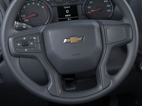New 2026 Chevrolet Silverado 1500 Custom w/ Turbomax Blackout Package RWD image 19