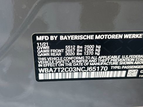 Used 2022 BMW 740i w/ M Sport Package image 30