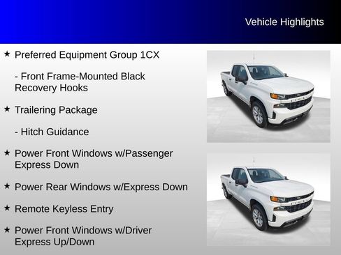 Used 2020 Chevrolet Silverado 1500 Custom w/ Trailering Package AWD/4WD image 16
