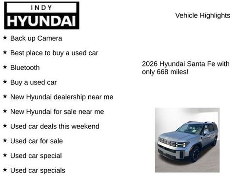 Used 2026 Hyundai Santa Fe SEL image 7