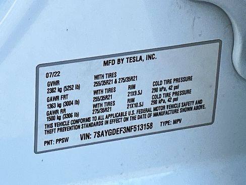 Used 2022 Tesla Model Y Performance AWD/4WD image 31