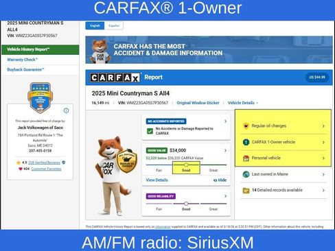Used 2025 MINI Cooper Countryman S w/ Comfort Package Max image 11