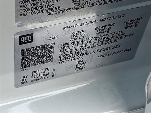 New 2026 Chevrolet Silverado 1500 LTZ image 18