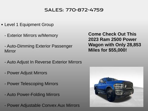 Used 2023 RAM 2500 Power Wagon w/ Level 1 Equipment Group image 25