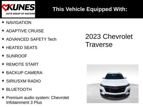Used 2023 Chevrolet Traverse RS AWD/4WD image 4