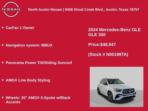 Used 2024 Mercedes-Benz GLE 350 4MATIC image 11