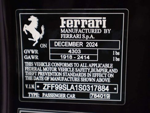 Certified 2025 Ferrari 296 GTB image 44