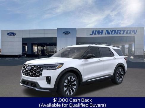 New 2026 Ford Explorer Platinum w/ LUX Leather Package AWD/4WD image 1