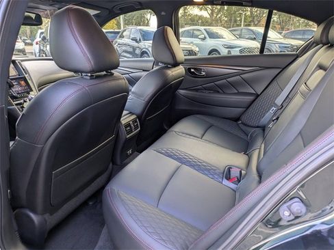 Used 2023 INFINITI Q50 Red Sport 400 w/ Black Opal Edition image 5