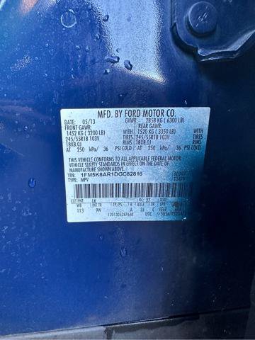 Used 2013 Ford Explorer 4WD Police Interceptor w/ Cargo Wiring Upfit Pkg image 24