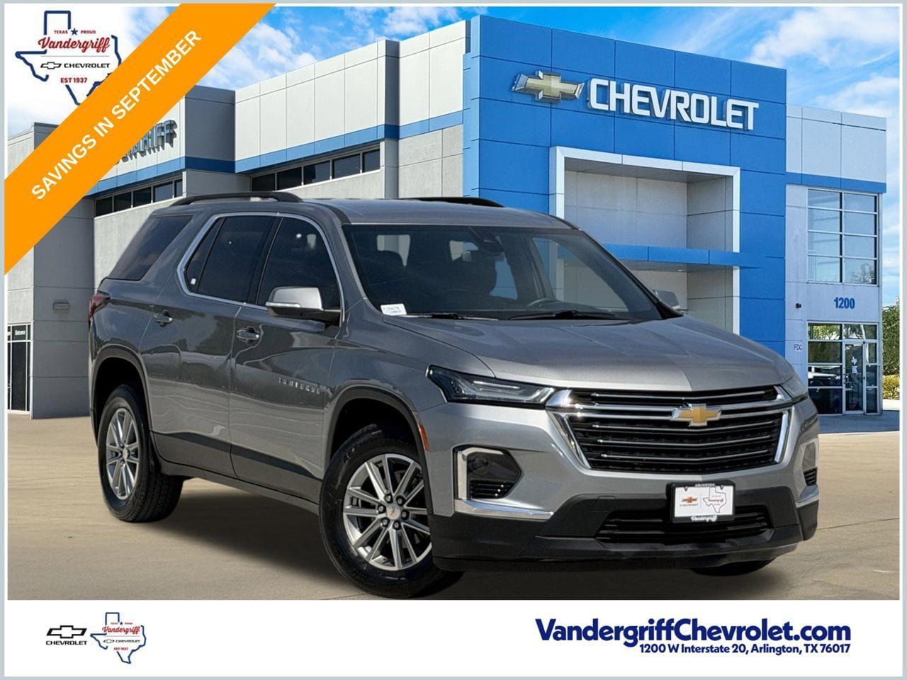Certified 2023 Chevrolet Traverse LT FWD image 1