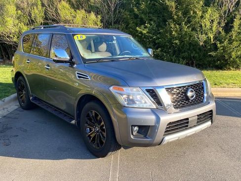 Used 2018 Nissan Armada Platinum w/ Captain Seat Package image 1