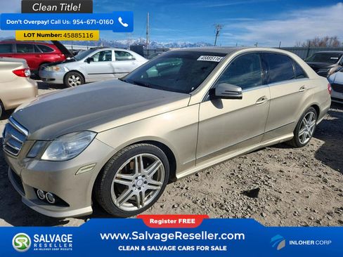 Used 2010 Mercedes-Benz E 350 Sedan 4 Door image 1