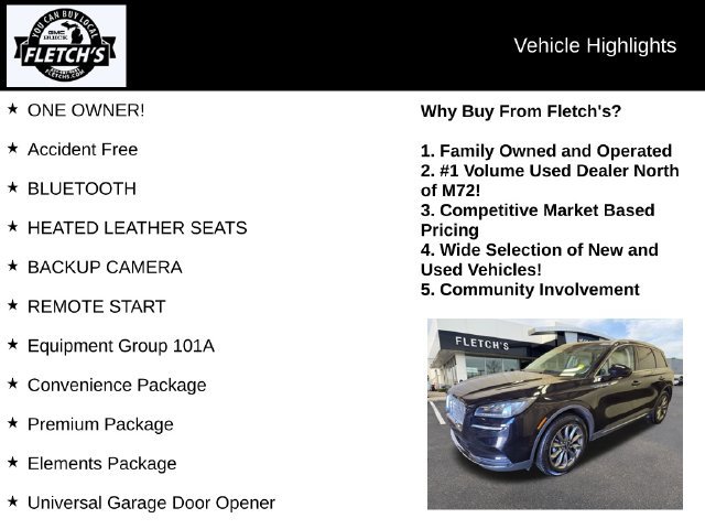 Used 2021 Lincoln Corsair AWD w/ Premium Package image 2
