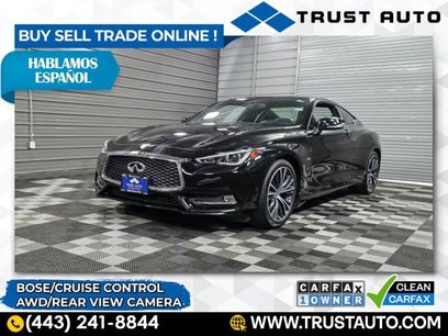 Used 2017 INFINITI Q60 3.0t w/ Cargo Package